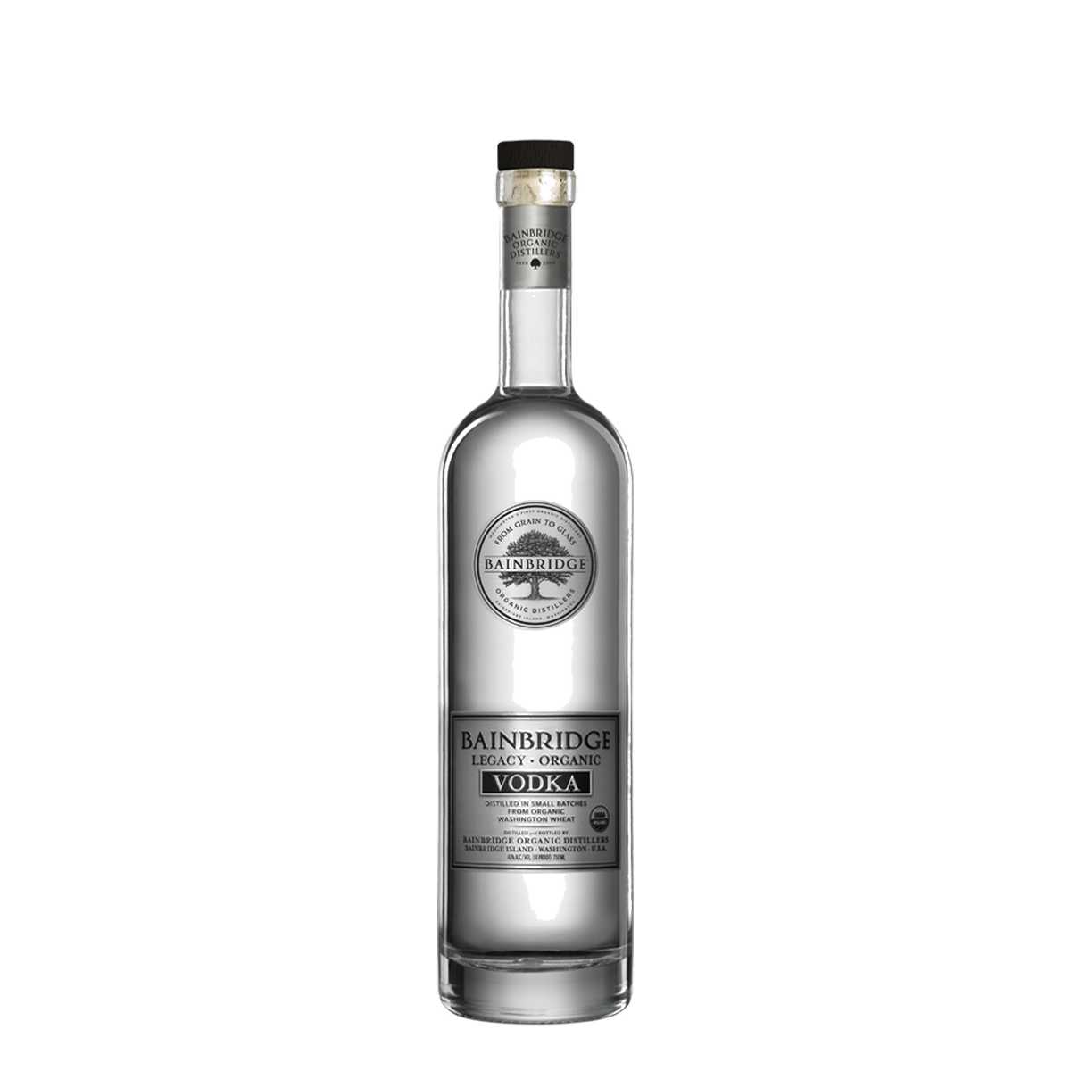 レガシーオーガニックウォッカ – Bainbridge Organic Distillers
