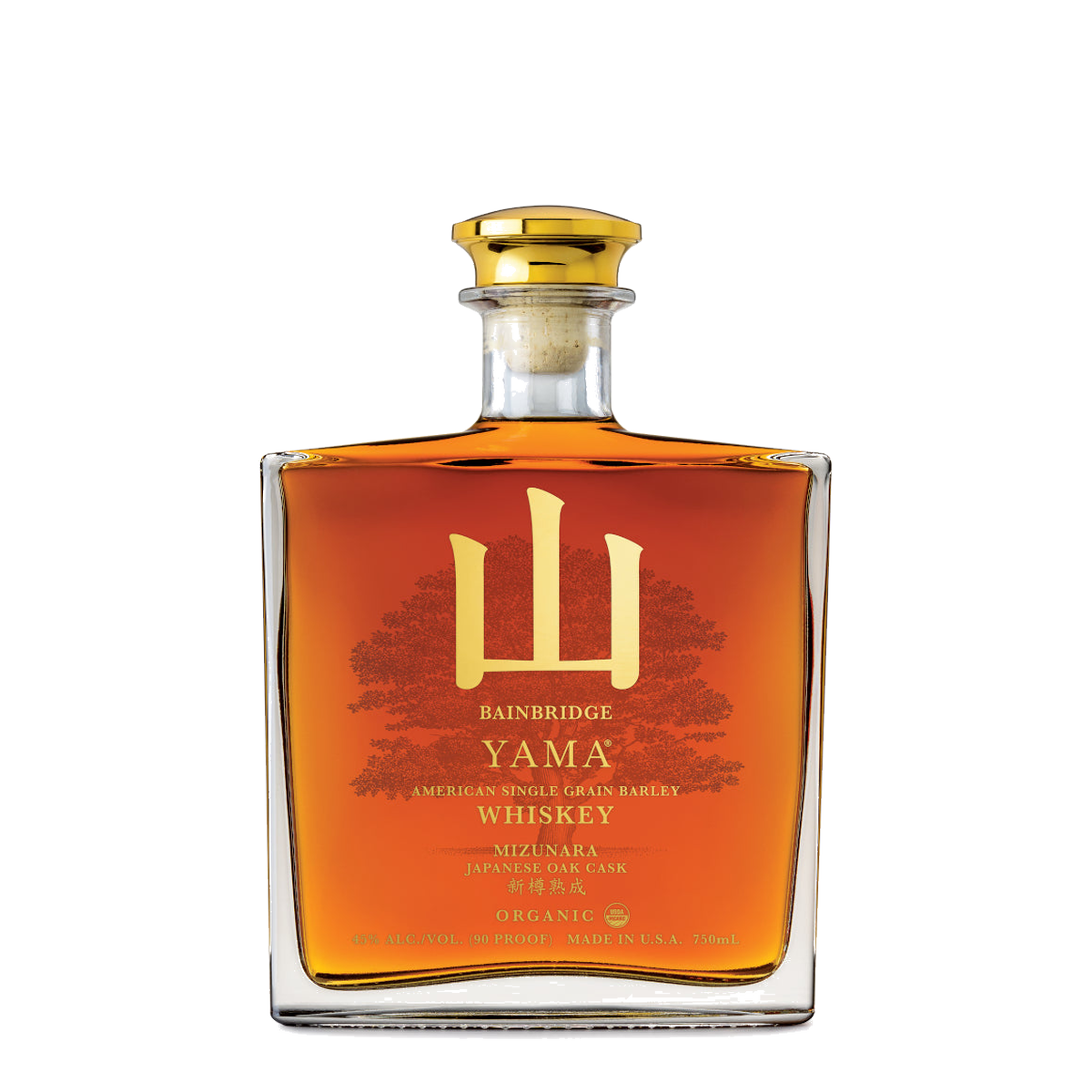 Yama Mizunara Cask Single Grain Whiskey – Bainbridge Organic
