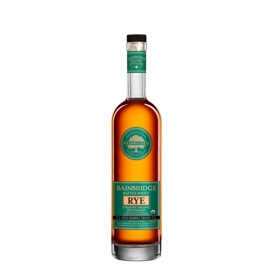 Battle Point Organic Rye Whiskey Barrel Proof