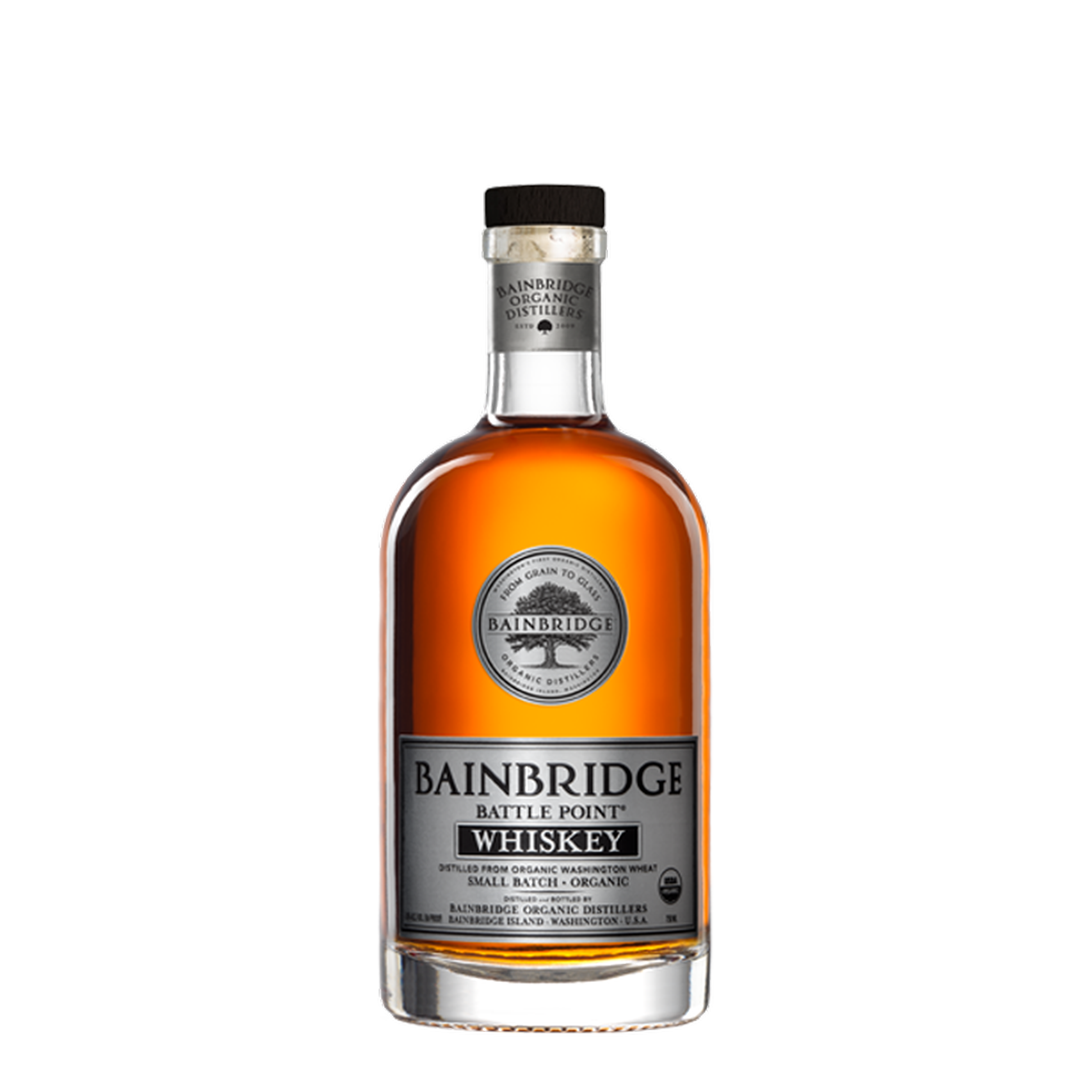 Battle Point Organic Wheat Whiskeyのボトル画像