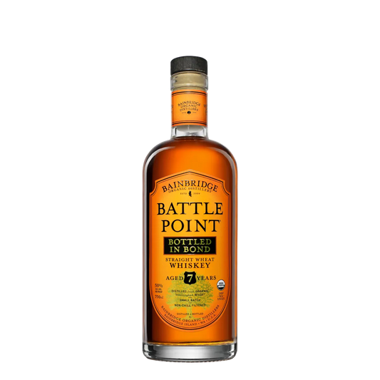 Battle Point Organic Wheat Whiskey 100 Proof