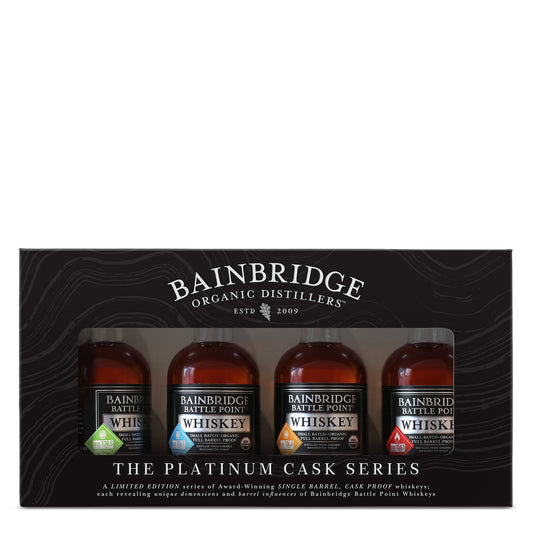 Battle Point Barrel Proof Platinum Cask Adventure Set - 4 x 200ml Bottles